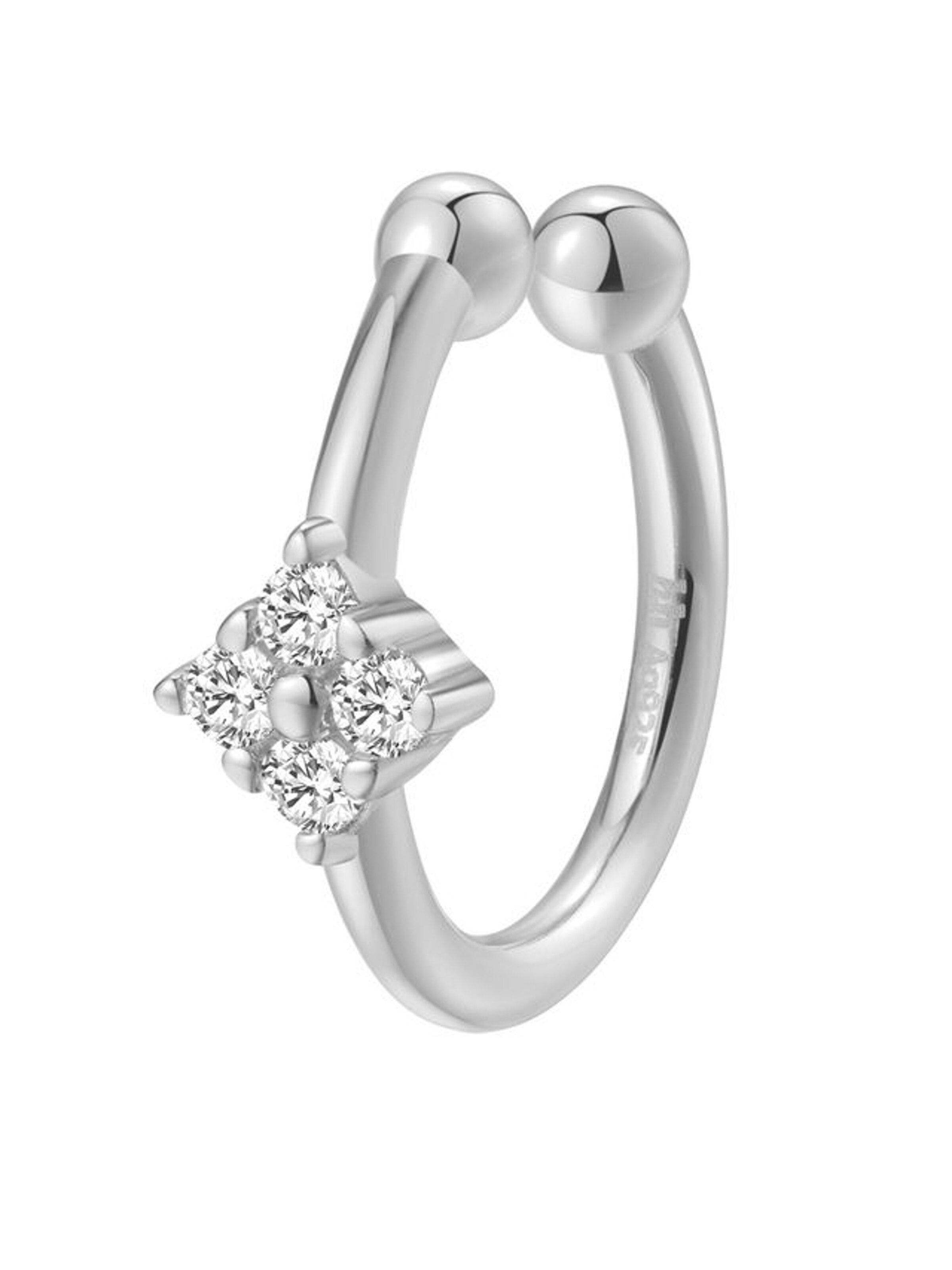 Orecchini 'Daisy' di Hey Happiness in argento