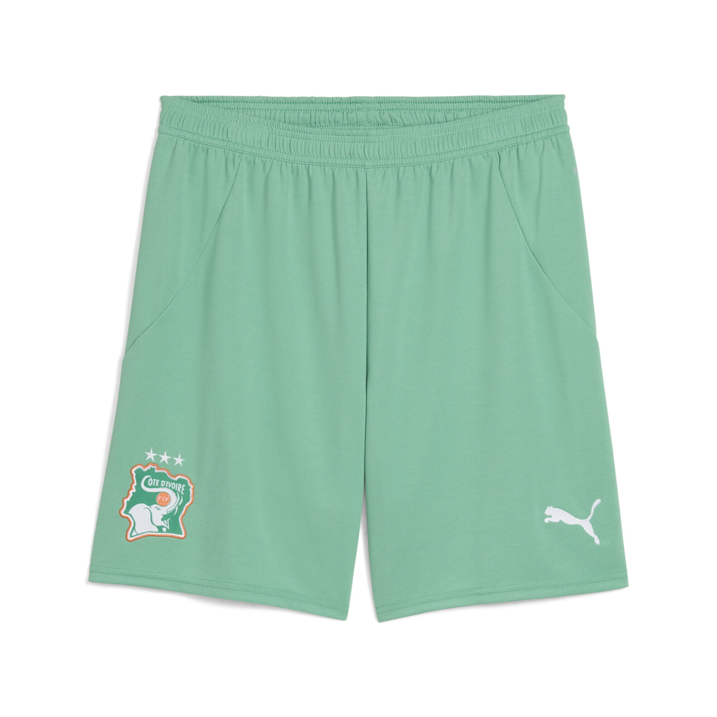 PUMA Sports trousers in Green: front