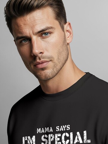 Neverless Sweatshirt 'Special'‌‌‌‌‌‌‌‌‌‌ in Schwarz