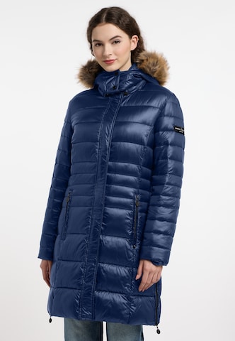 Frieda & Freddies NY Mantel 'Dalia 2' in Blau: Vorderseite