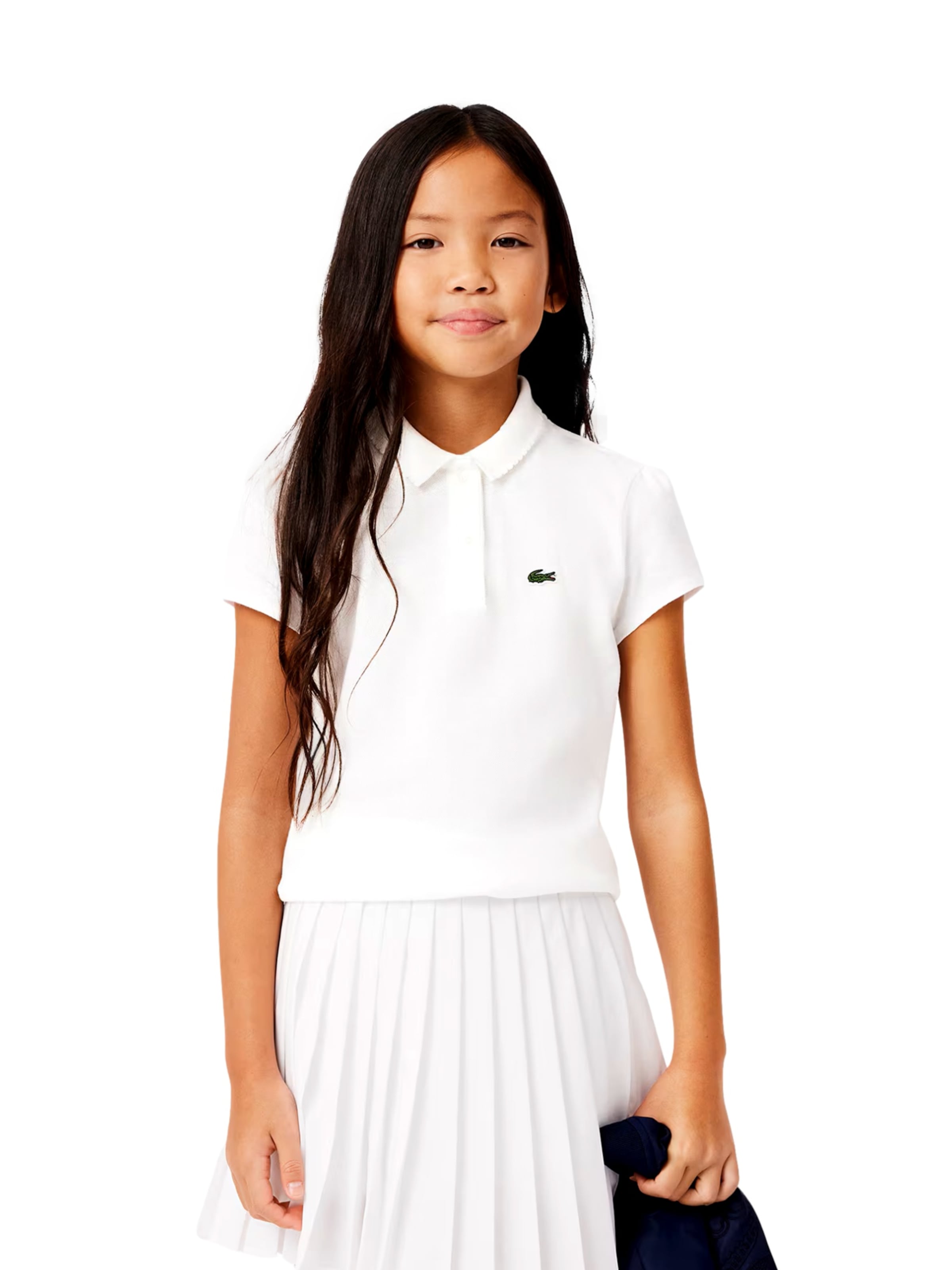 LACOSTE Shirt in White: front