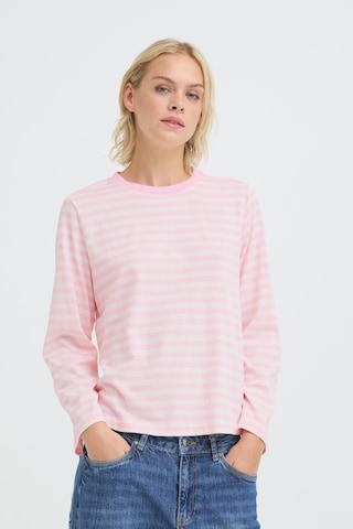 Pulz Shirt 'ARLO' in Roze: voorkant