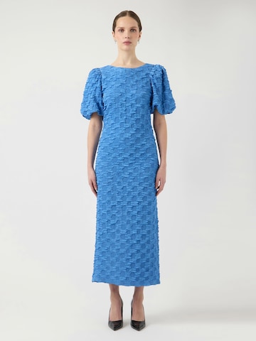 YAS - Vestido en azul: frente