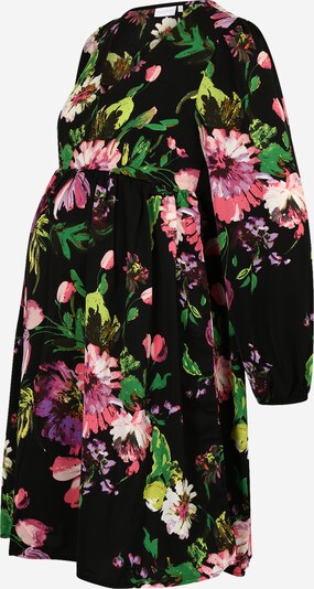 Suknelė 'NEWBIRDY' iš MAMALICIOUS, spalva – žalia / alyvinė spalva / rožinė / juoda, Prekių apžvalga