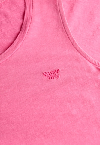 Haut Superdry en rose