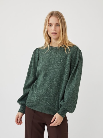 minimum Pullover 'GUNNVA'‌‌‌‌‌‌‌ in Grün: Vorderseite