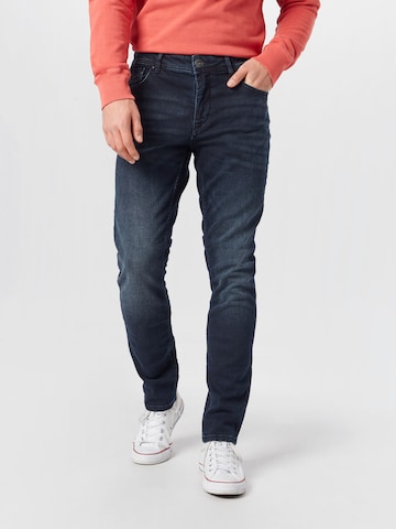 Coupe slim Jean No Excess en bleu : devant