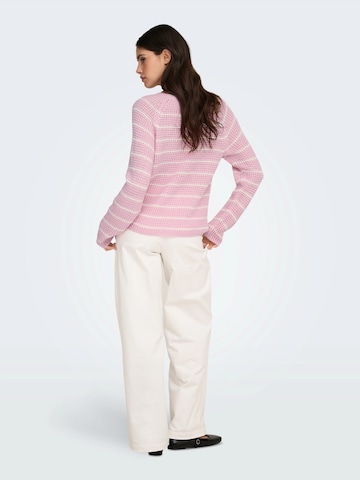 JDY Sweater 'JDYEllen' in Pink