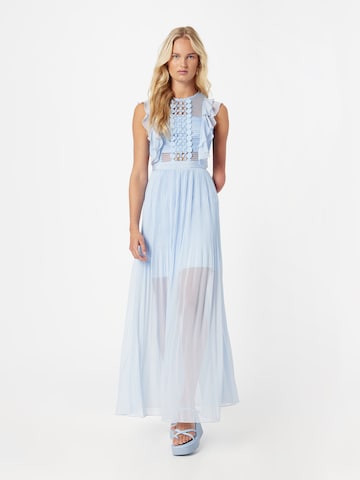 APART Evening Dress in Blue: front