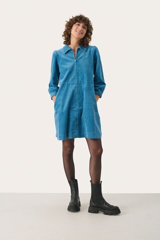 Part Two Jurk 'Eyvor' in Blauw