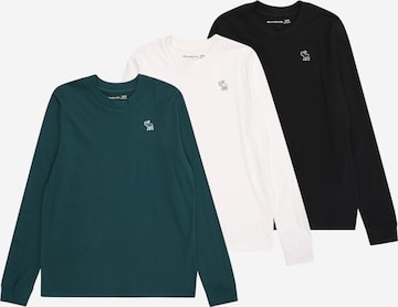 Abercrombie & Fitch Футболка в Зеленый: спереди