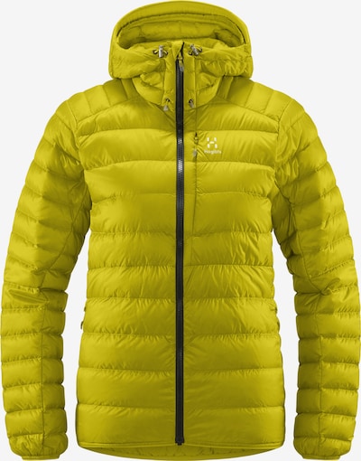 Haglöfs Outdoor Jacket 'Roc Down' in Neon yellow / Black, Item view