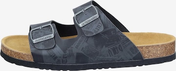 DR. BRINKMANN Pantolette 'Bonillo' in Grau: Vorderseite