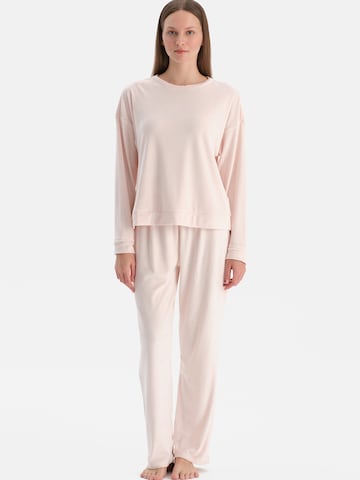 Dagi Пижама в Бежевый: спереди