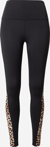 Skinny Pantalon de sport 'Power Move' P.E Nation en noir : devant