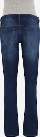 MAMALICIOUS Regular Jeans 'Fifty' i blå