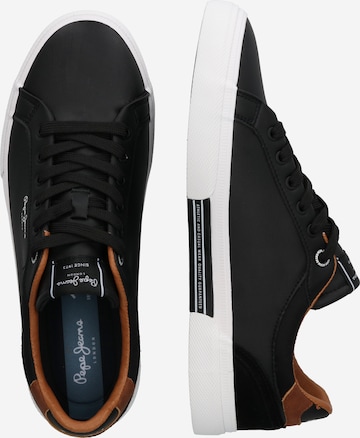 Pepe Jeans Låg sneaker 'Kenton Court' i svart