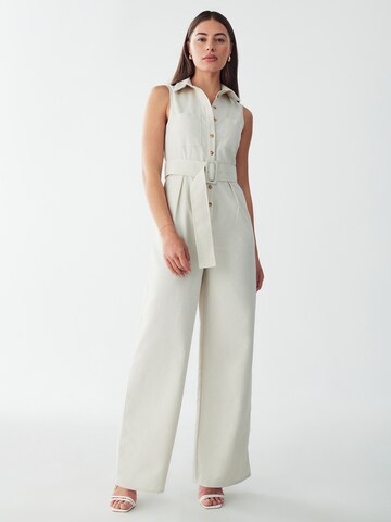 St MRLO Jumpsuit 'TATE ' in Beige: voorkant