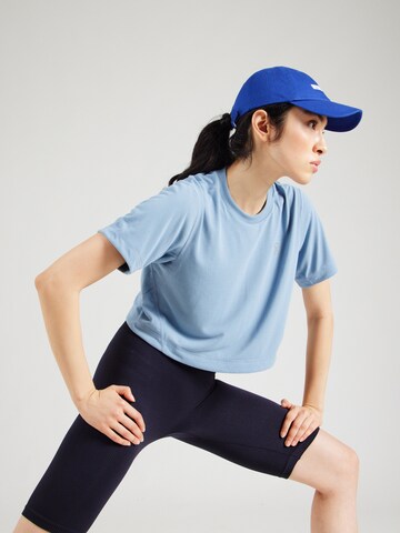 Maglia funzionale di On in blu: frontale