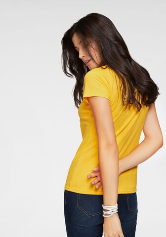 FRUIT OF THE LOOM Shirt in Yellow