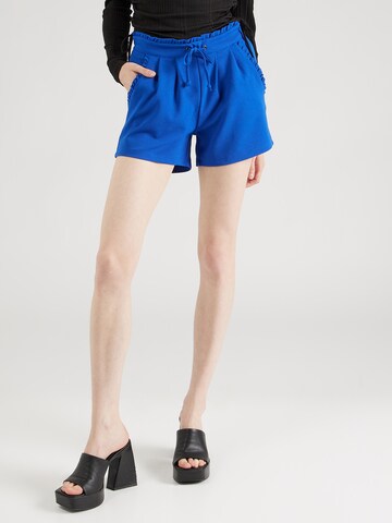 JDY Regular Shorts 'NEW CATIA' in Blau: predná strana