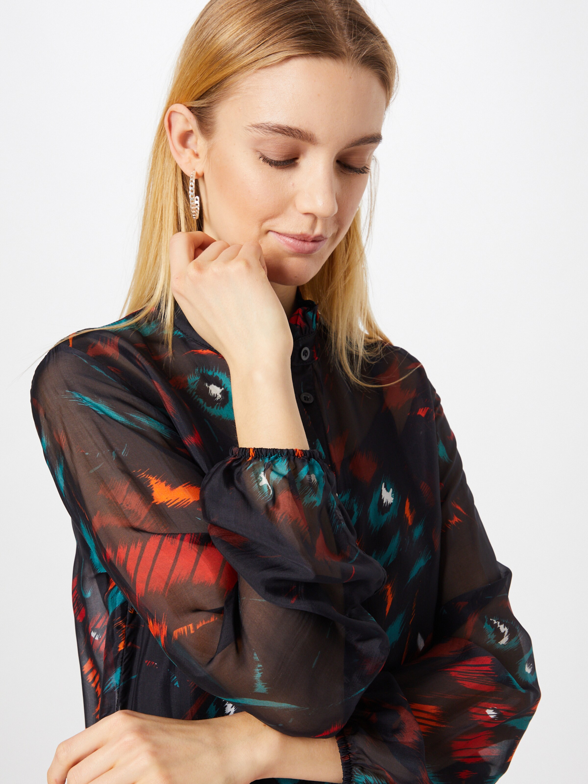 Frauen Große Größen Coast Bluse in Schwarz - QY30365 Frauen Große Größen Coast Bluse in Schwarz - QY30365