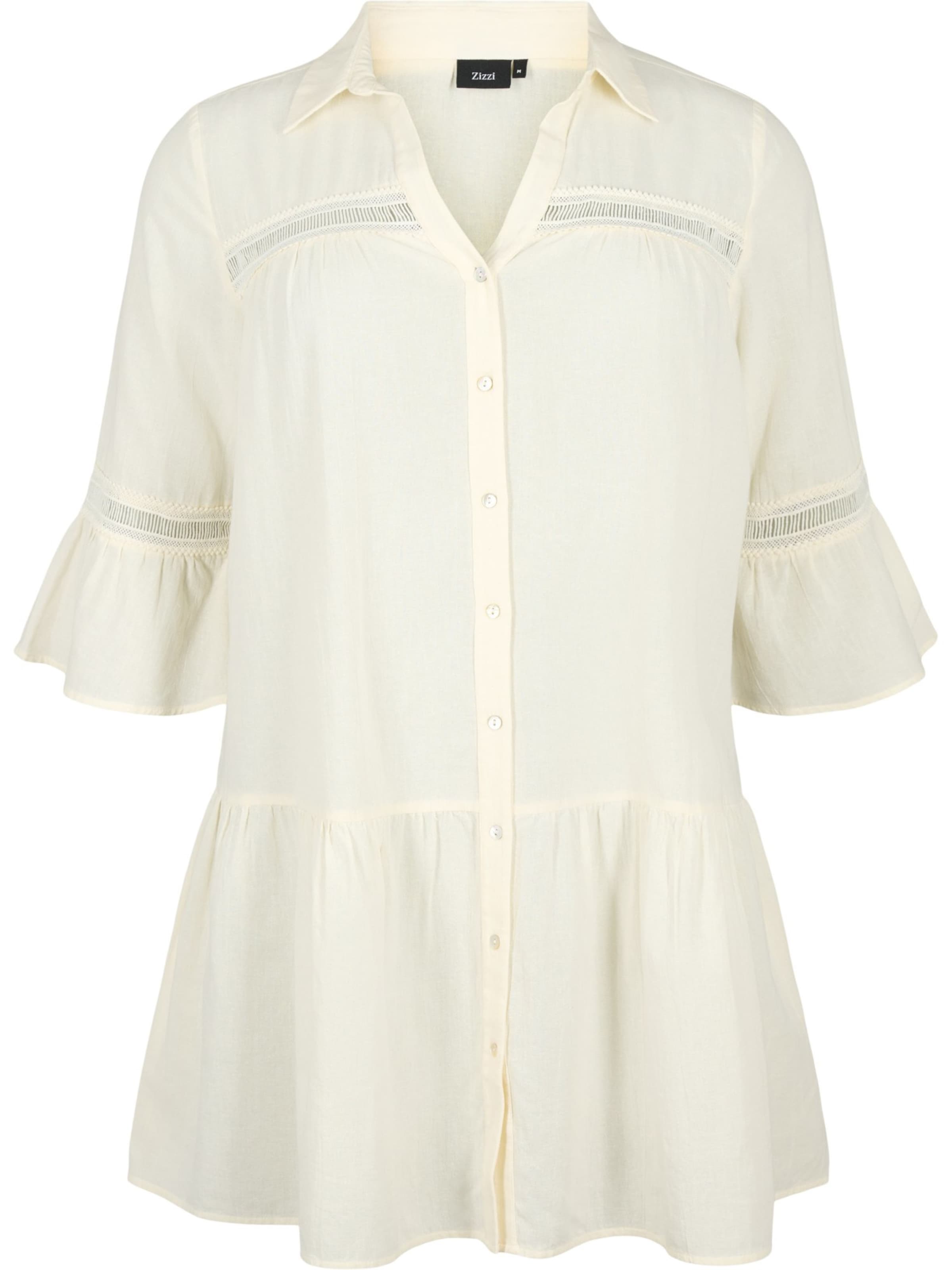 Zizzi Tunika 'Zahra' - bézs: elől