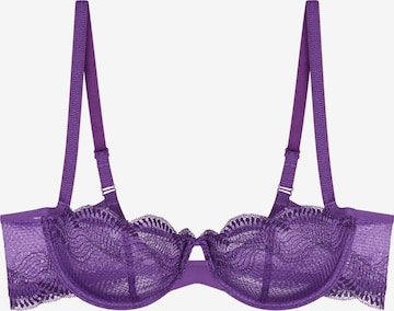 TRIUMPH T-shirt Bra in Purple: front