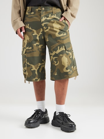 JACK & JONES Loose fit Cargo Pants 'JPSTOWEN EDISON' in Green: front