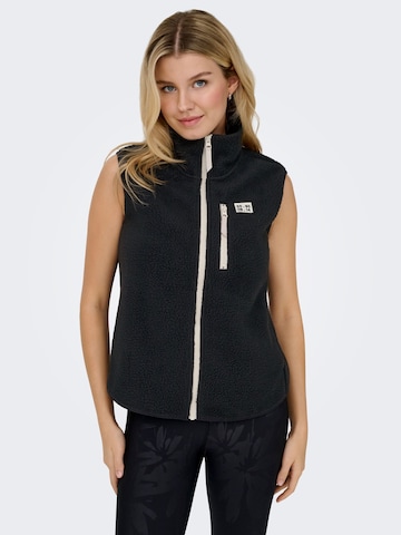 ONLY PLAY Bodywarmer 'ONPMon' in Zwart: voorkant