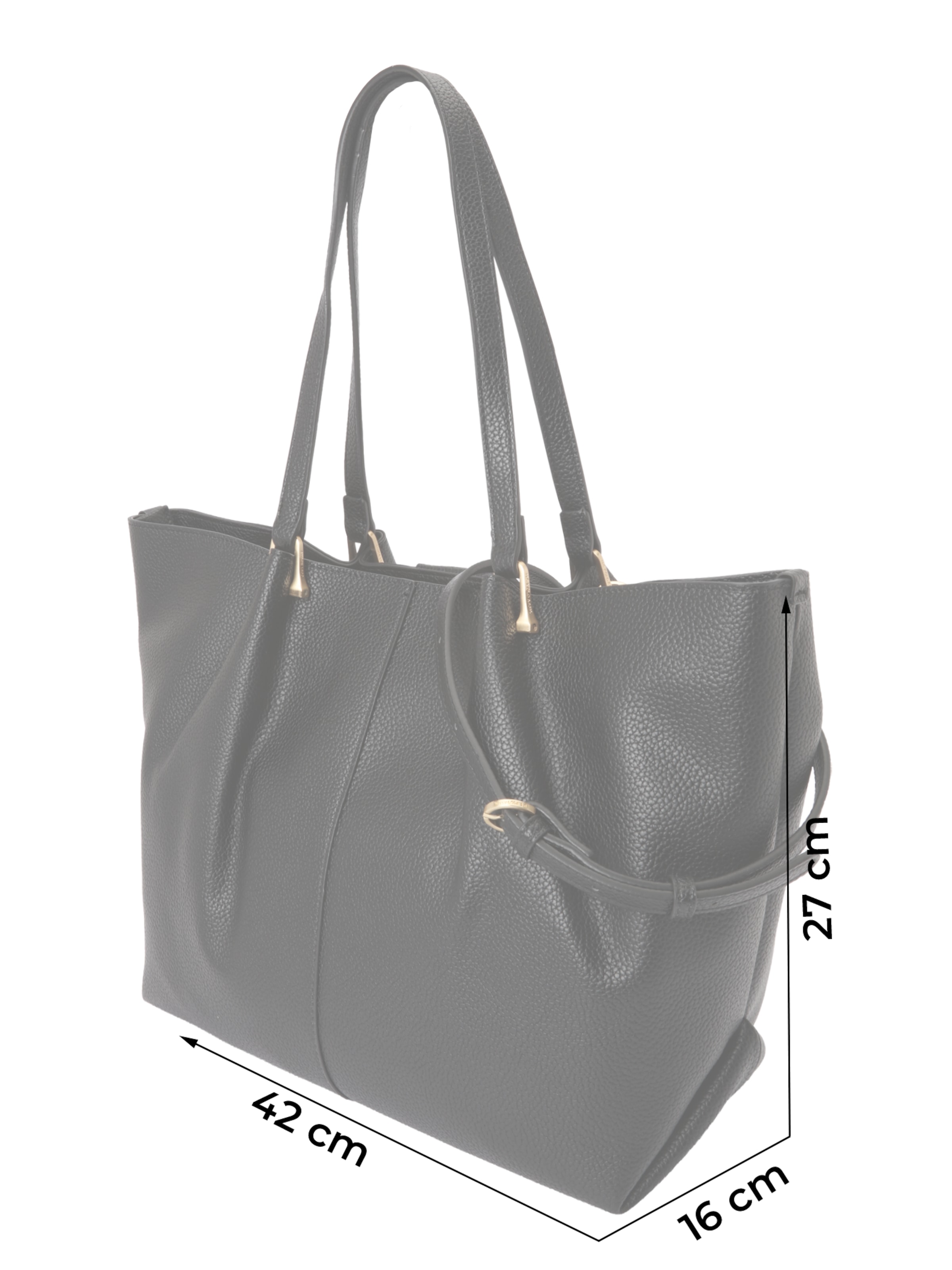U.S. POLO ASSN. Shopper in Black: front