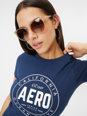 AÉROPOSTALE Shirt in Blauw