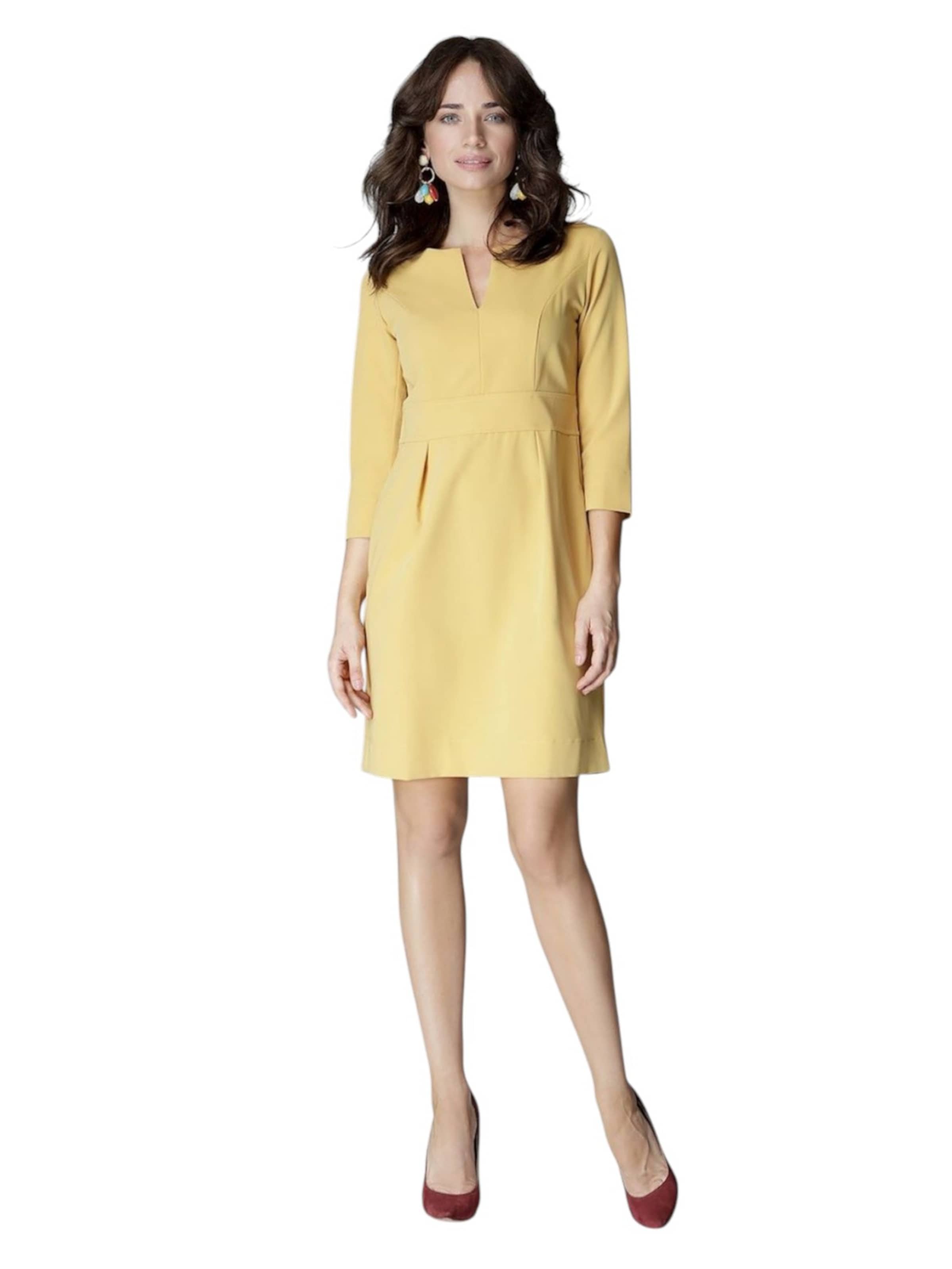 amorubi.com Dress in Yellow: front