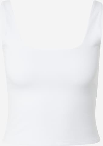 Abercrombie & Fitch Top w kolorze biały: przód