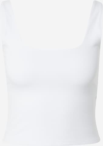 Abercrombie & Fitch Top in Wit: voorkant