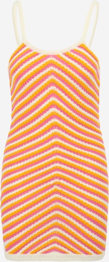 Noisy May Tall Strikkekjole 'DEE' i beige / oransje / rosa, Produktvisning