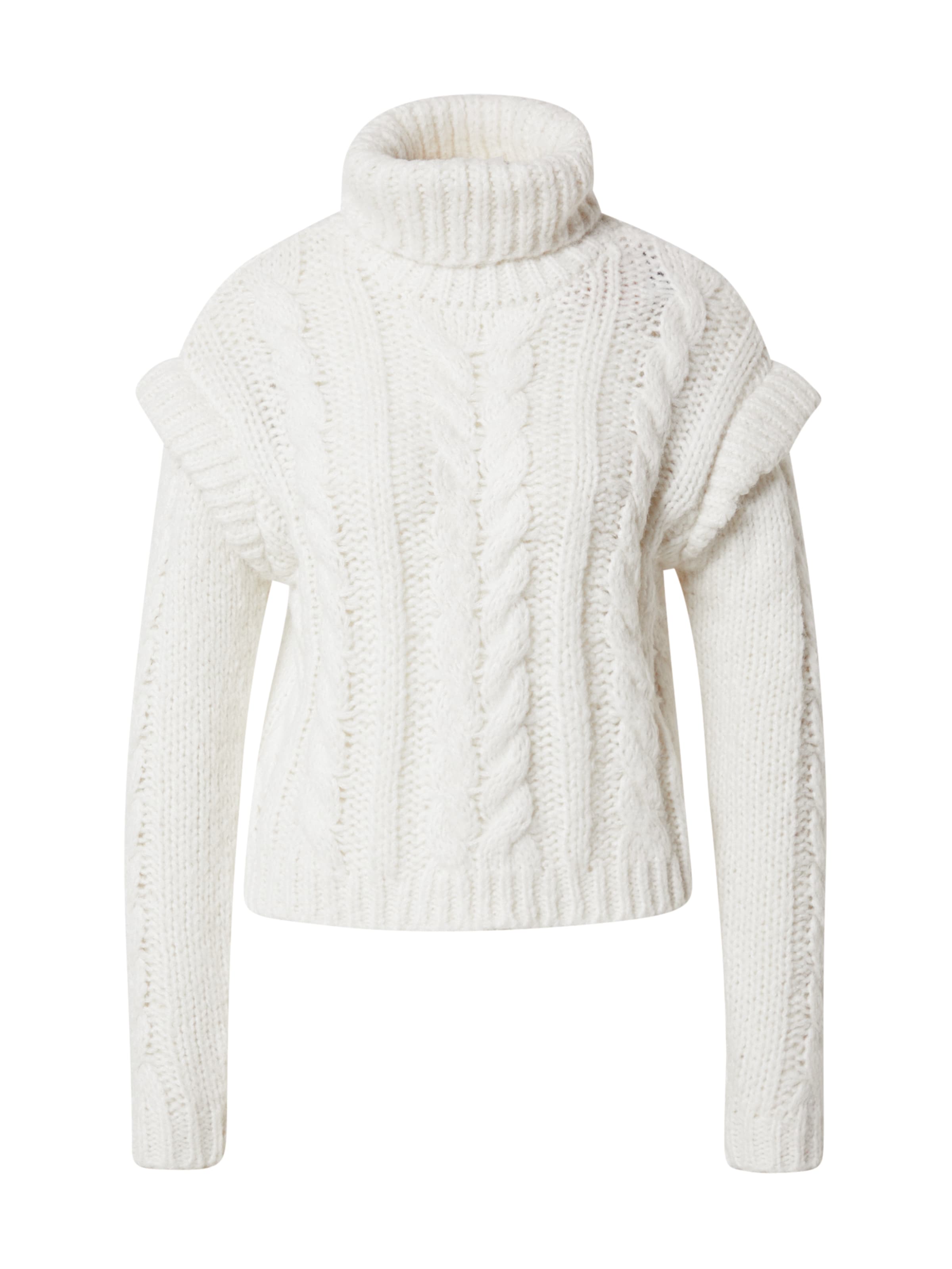 Donna Pullover e cardigan PIECES Pullover in Bianco Lana 