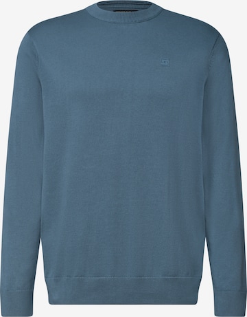 Street One MEN Pullover in Blau: Vorderseite