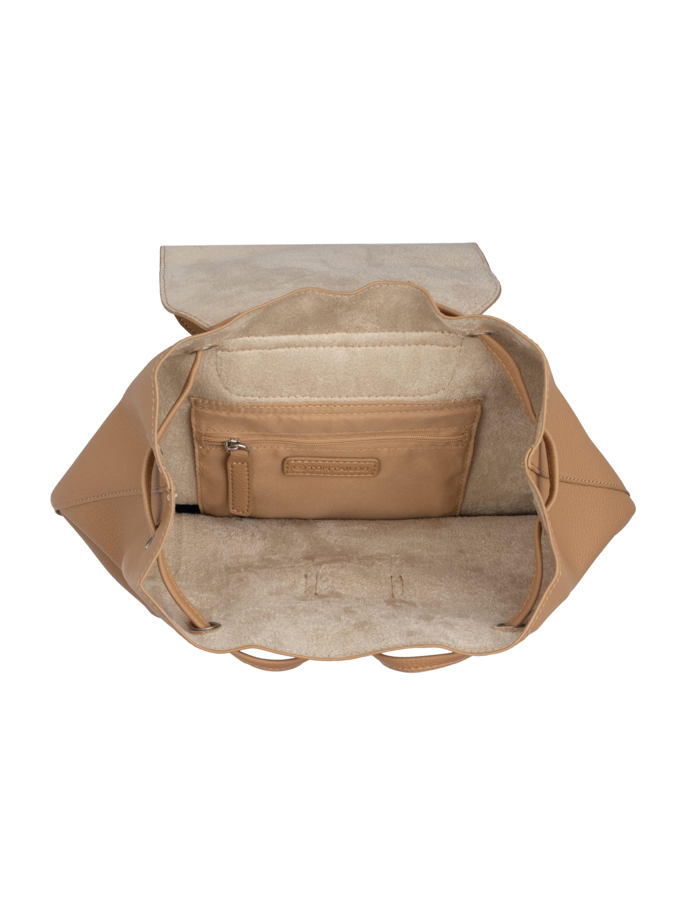 TOM TAILOR Rugzak in Beige