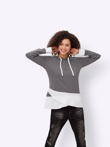 heine Sweater in Grey: front