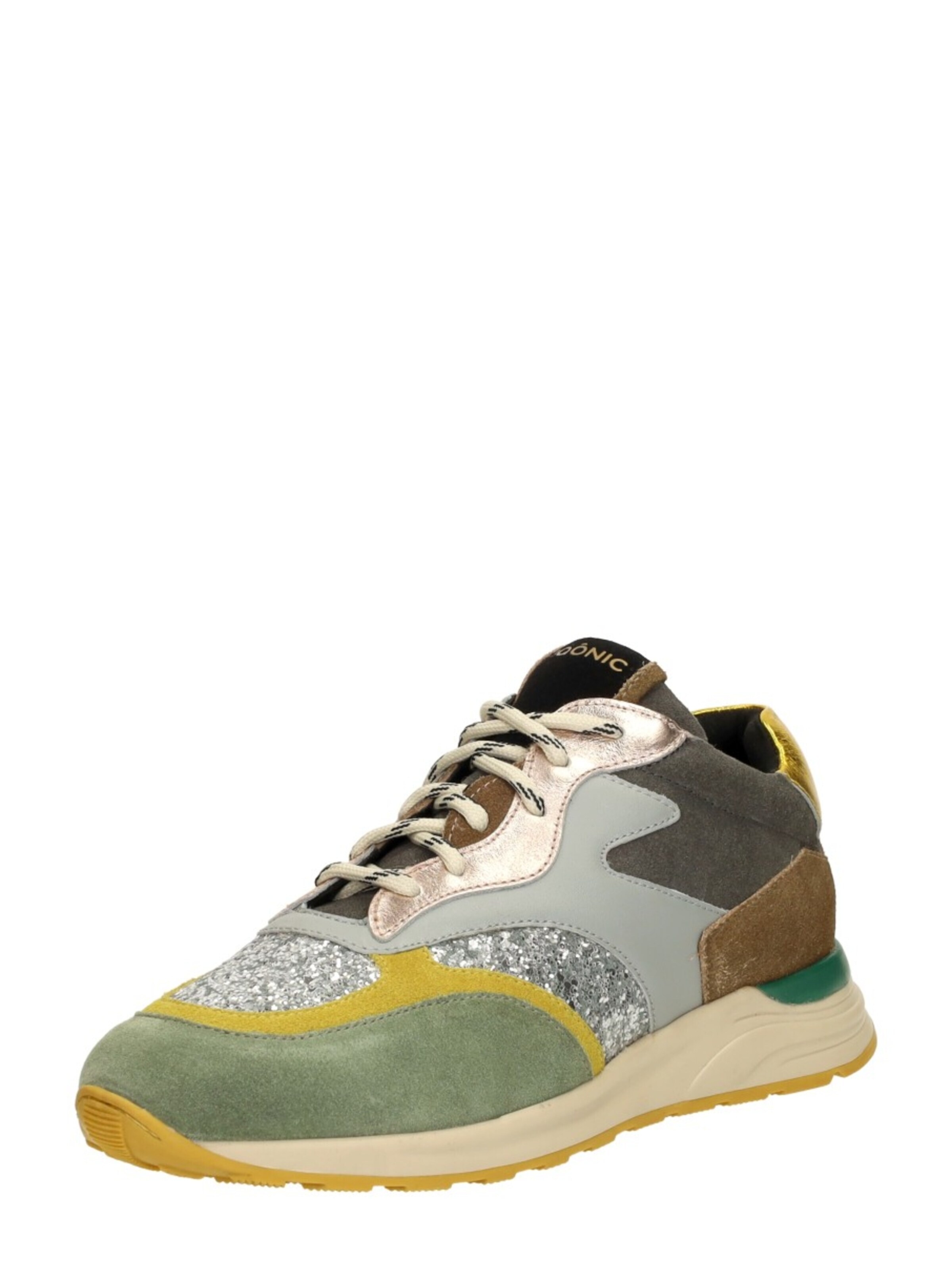 Baskets basses 'Sneakers Laag' Iqonic en vert