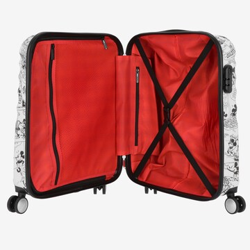 American Tourister Trolley in Wit