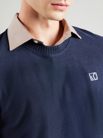 s.Oliver Sweatshirt in Blauw
