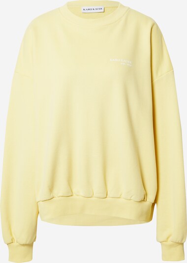 Karo Kauer Sweatshirt 'Ella' in gelb, Produktansicht