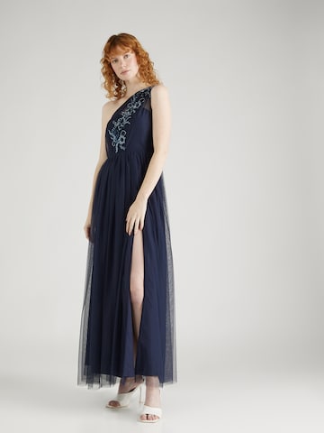 Robe de soirée Maya Deluxe en bleu : devant