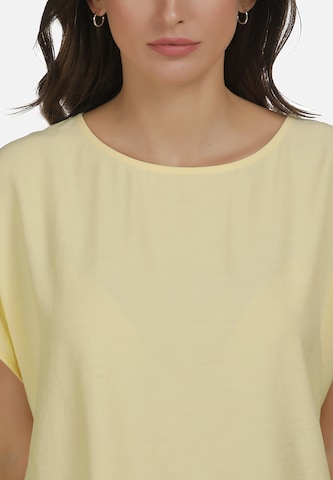 T-shirt usha BLUE LABEL en jaune