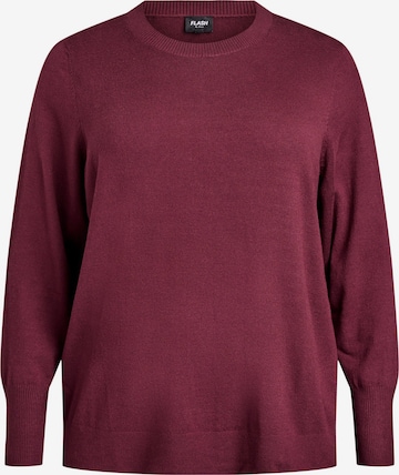 raudona Zizzi Megztinis 'Noma': priekis