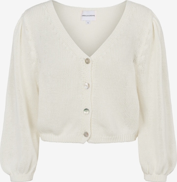 americandreams Knit Cardigan 'Manda' in White: front