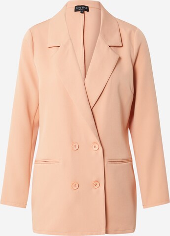 In The Style Blazer in Orange: front