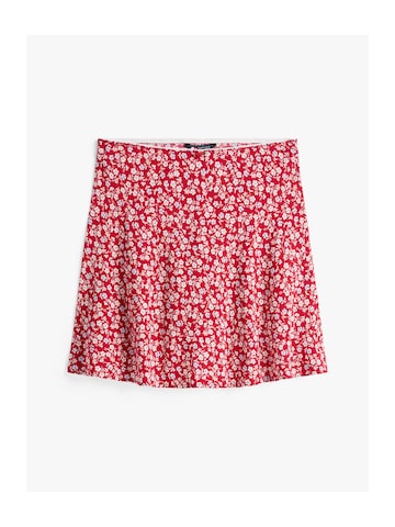 Tommy Jeans Skirt in Red: front